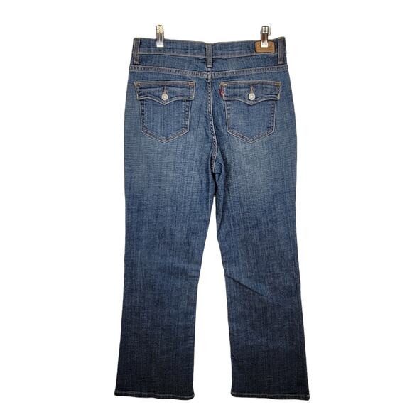 LEVI'S 512 Perfectly Slimming Y2K Bootcut Jeans - Size 10 Short - Picture 2 of 7